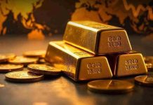 Vàng giảm giá do áp lực chốt lời, SPDR Gold Trust bán ròng